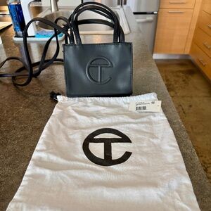 Telfar Small Black Shopping Bag - Like New, Tags & Dust Bag Included